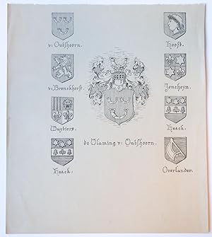 Wapenkaart/Coat of Arms Vlaming van Outshoorn (De).
