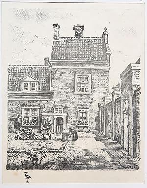 "Hofje van Cornelia van Wouw, Beestenmarkt" (The Hague).