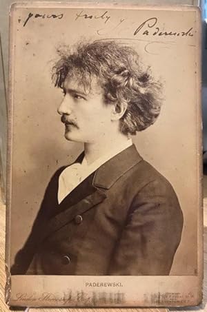 Ignacy Jan Paderewski : Original signed photograph