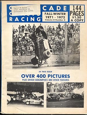 Cavalcade of Auto Racing-Fall-1971-pix section-Bob Malzahn-Unser Bros.-VG