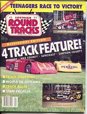 Southern Round Tracks #1 Winter 1994-1st issue-Mississippi Edition-rare WOO-NM-