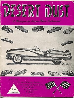 Desert Dust #3 4/1953--AAA-NASCAR-local Arizona tracks-Roger McCluskey-Mundy-VG