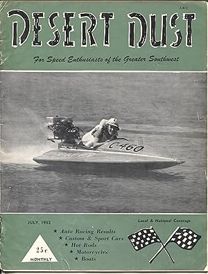 Desert Dust #6 7/1953--AAA-NASCAR-local Arizona tracks-Vukovich-Bryan-G/VG