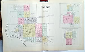 [Map] Eureka, Severy, & Piedmont, of Greenwood County, Kansas