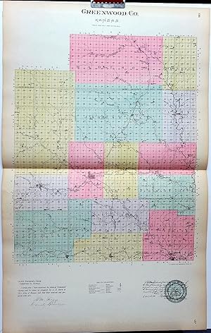 [Map] Greenwood County, Kansas