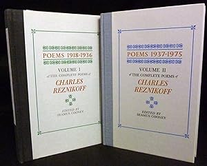 The Complete Poems of Charles Reznikoff: Volume I Poems 1918-1936 & Volume II Poems 1937-1975; Ed...