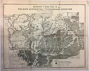 Geology of Ohio Vol. 5 No. 4. Holmes, Coshocton, and Tuscarawas Counties; Black diamond map