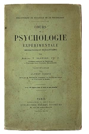 Cours de psychologie expérimentale