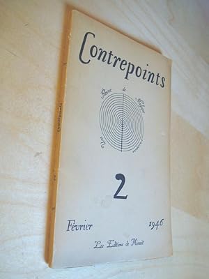 Contrepoints n°2 février 1946 Une revue de musique