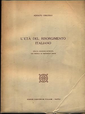 L'eta' del Risorgimento italiano