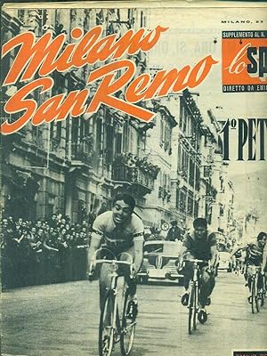 Milano Sanremo. Supplemento al n.12 - 20 marzo 1952