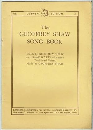 The Geoffrey Shaw Song Book (Curwen Edition 6374)