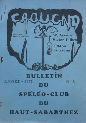 CAOUGNO n° 8 Bulletin du Spéléo-Club du Haut-Sabarthez