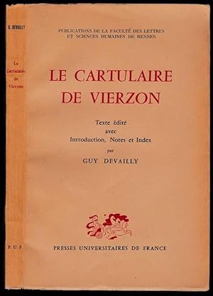 Le cartulaire de Vierzon. Texte édité avec introduction, notes et index.
