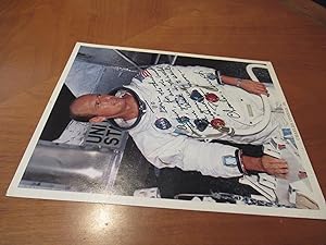 Original NASA Color Photograph Inscribed by Gemini 5 and Gemini 11 and Apollo 12 Astronaut Charle...