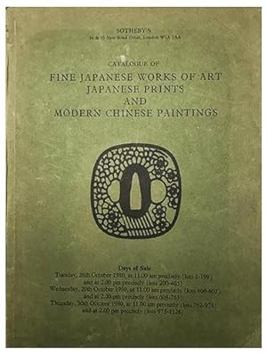 Catalogue of Fine Japanese Works of Art, Japanese Prints and Modern Chinese Paintings London Tues...