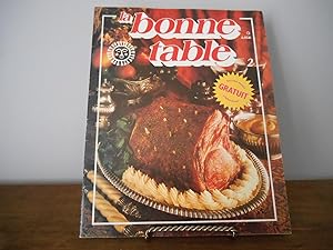 LA BONNE TABLE NO 2