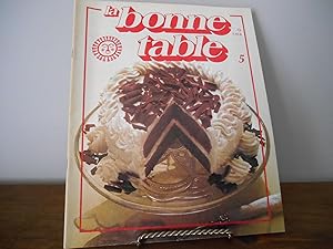 LA BONNE TABLE NO 5