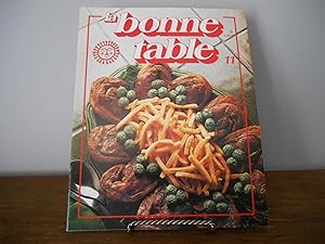 LA BONNE TABLE NO 11