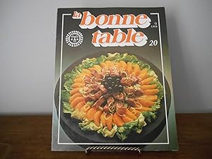 LA BONNE TABLE NO 20