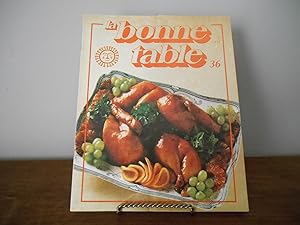 LA BONNE TABLE NO 36