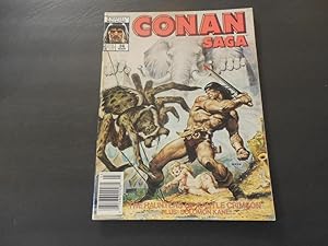 2 Iss Conan Saga #33, 50 Copper Age Marvel Magazine