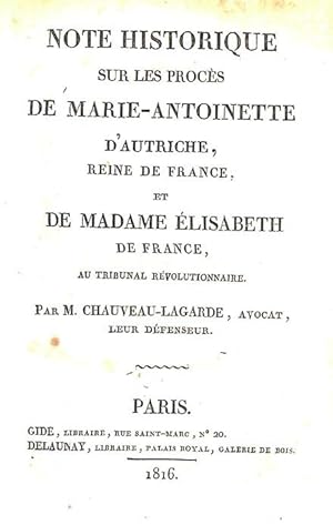 Révolution Française : Mémoires, note 7 ouvrages, 1 volume. (un ensemble de 7 ouvrages reliés en ...