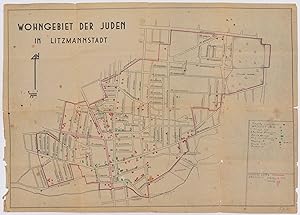 Wohngebiet der Juden in Litzmannstadt. [Residential Area of the Jews in Litzmannstadt.]