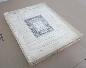 The Harvard Register, Volumes I & II (13 installments)