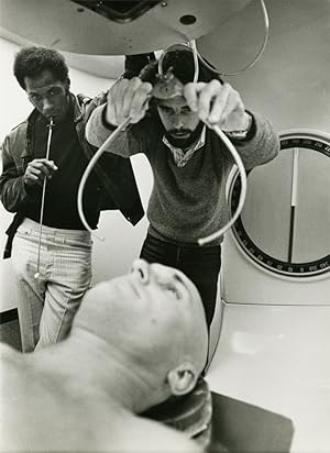 THX-1138 (Original oversize double weight candid photograph from the 1971 film)