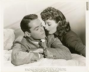The Lady Eve (Original double weight photograph of Henry Fonda and Barbara Stanwyck from the 1941...