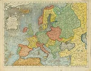 A New and Accurate Map of Europe, laid down from the Latest Discoveries and Astronomical Observat...