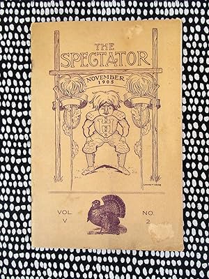 1905 SPECTATOR: JOURNAL of LOUISVILLE KENTUCKY MALE HIGH SCHOOL Student Life, Athletics, Stories