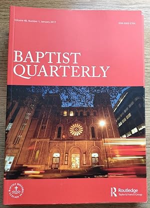 Baptist Quarterly Vol 48 No 1: Jan 2017