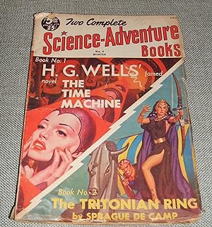 Two Complete Science Adventure Books No. 4 Winter 1951 The Time Machine H. G. Wells, The Tritonai...