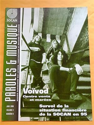 Paroles & Musique, vol. 3, no 6, juin 1996
