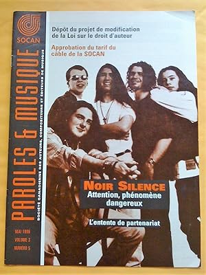 Paroles & Musique, vol. 3, no 5, mai 1996