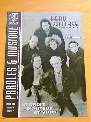 Paroles & Musique, vol. 2, no 2, février 1995