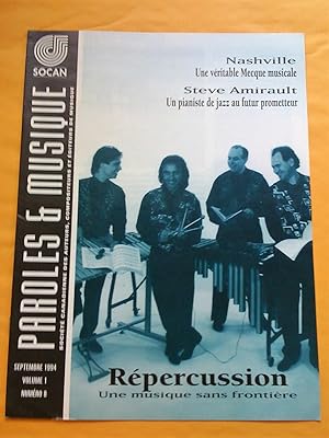 Paroles & Musique, vol. 1, no 8, septembre 1994