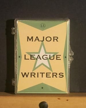 Major League Writers Trading Cards (24 cards including cover card)