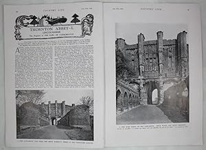 Original Issue of Country Life Magazine Dated July 27th 1935, with a Main Feature on Thornton Abb...