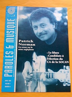 Paroles & Musique, vol. 1, no 4, avril 1994