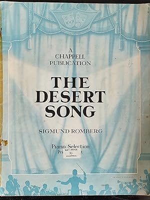 The Desert (Song) : Piano Selection