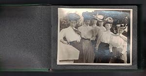 A small photograph album of a group of women on a trip to Niagara Falls[?], ca. 1910