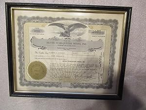 Palmer Oil Company., Stock Certificate