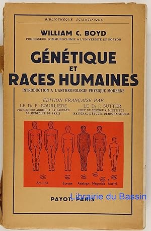 Génétique et Races Humaines Introduction à l'anthropologie physique moderne