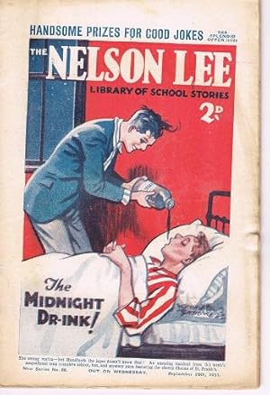 The Nelson Lee, Library of School Stories, New Series No. 88 Sept 26, 1931, No. 94 No. 96 Oct 10,...