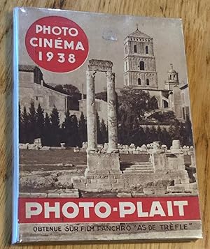 Catalogue Photo-Plait. Photo cinéma 1938.