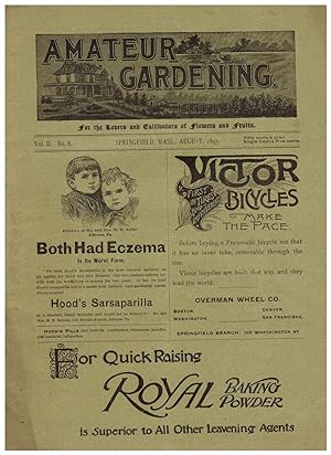 AMATEUR GARDENING: FOR THE LOVERS AND CULTIVATORS OF FLOWERS AND FRUITS. August, 1893