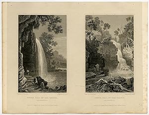 Antique Print-WALES-ENGLAND-BRICKNOCKSHIRE-HEPSTE-Gastineau-Lacey-1831